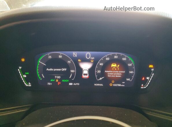 1HGCY2F81SA001610 2025 HONDA ACCORD Серый Вид щитка приборов