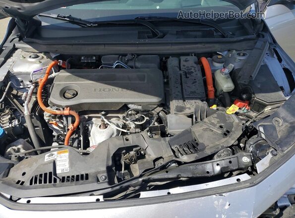 1HGCY2F82PA040522 2023 HONDA ACCORD Silver Rear interior view