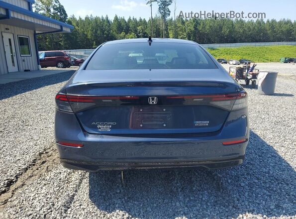 1HGCY2F82RA085964 2024 HONDA ACCORD Blue Widok z tyłu