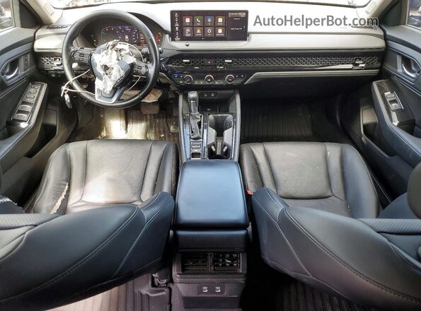 1HGCY2F82RA801214 2024 HONDA ACCORD Black Вид панелі приладів