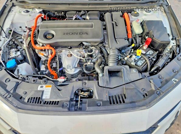 1HGCY2F82SA068202 2025 HONDA ACCORD Белый Вид задней части салона