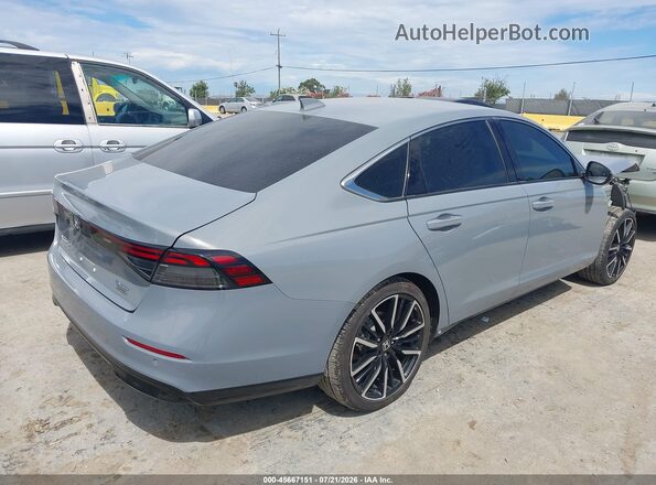 1HGCY2F83PA006055 2023 HONDA ACCORD Gray უკანა მარჯვენა