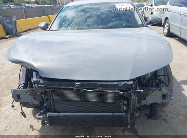 1HGCY2F83PA006055 2023 HONDA ACCORD Gray წინა ხედი