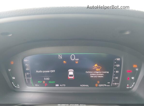 1HGCY2F83PA006055 2023 HONDA ACCORD Gray უკანა სავარძლების ხედი