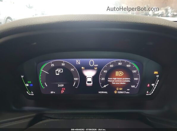 1HGCY2F83RA075556 2024 HONDA ACCORD White უკანა სავარძლების ხედი