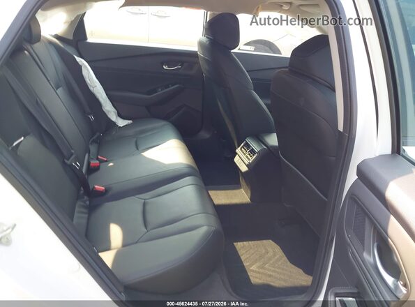 1HGCY2F83SA015718 2025 HONDA ACCORD White Widok naklejki z numerem VIN