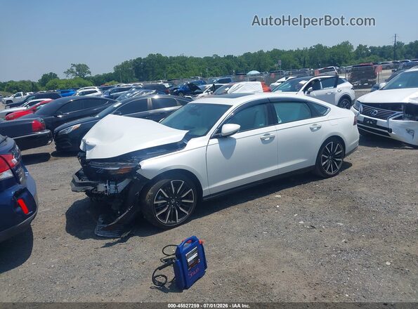 1HGCY2F84PA018201 2023 HONDA ACCORD Белый Передняя левая четверть