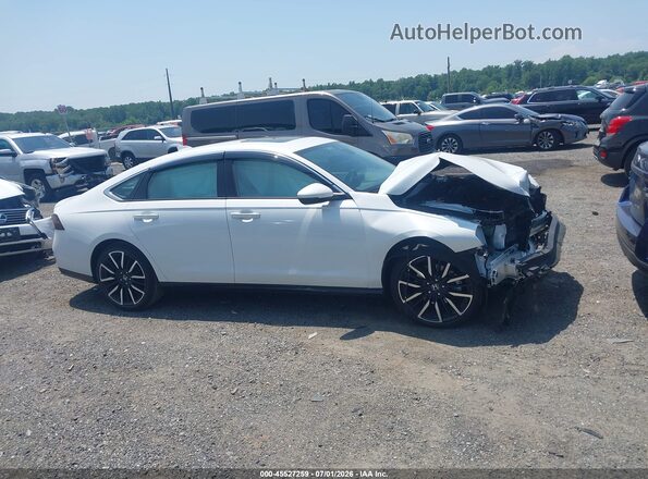 1HGCY2F84PA018201 2023 HONDA ACCORD Белый Вид задней части салона
