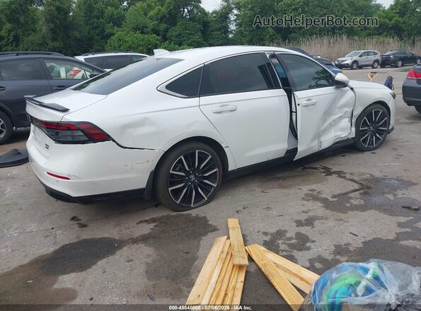 1HGCY2F84PA046709 2023 HONDA ACCORD White Trasero derecho