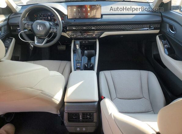 1HGCY2F84TA021366 2026 HONDA ACCORD White წინა პანელის ხედი