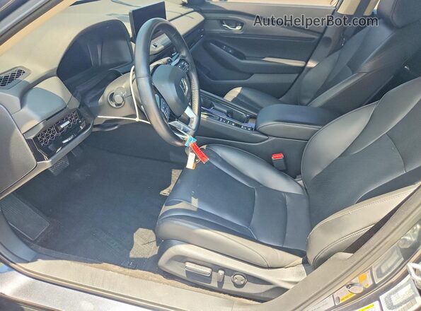 1HGCY2F85PA061784 2023 HONDA ACCORD Blue Widok wnętrza z przodu