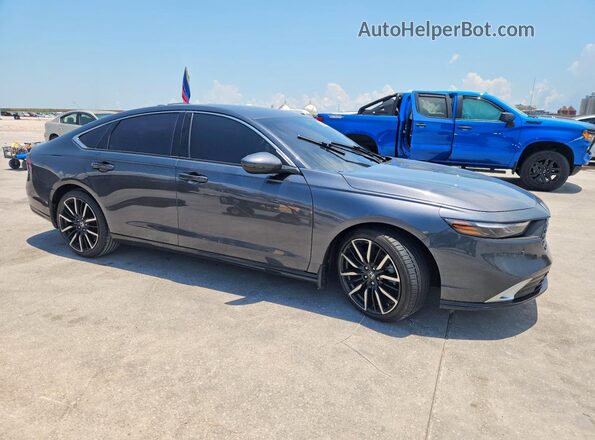1HGCY2F85PA061784 2023 HONDA ACCORD Blue Przód prawy