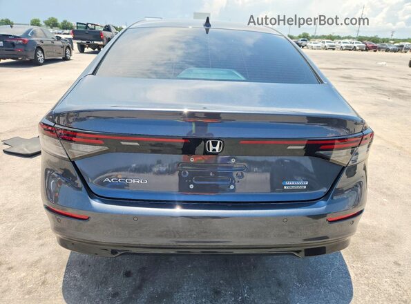 1HGCY2F85PA061784 2023 HONDA ACCORD Blue Widok z tyłu