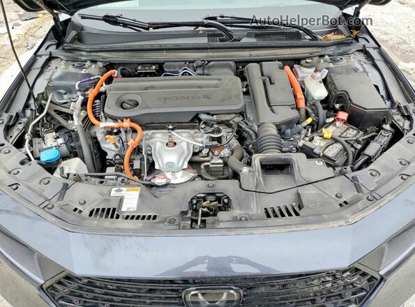 1HGCY2F85RA040646 2024 HONDA ACCORD Gray Vista interior trasera