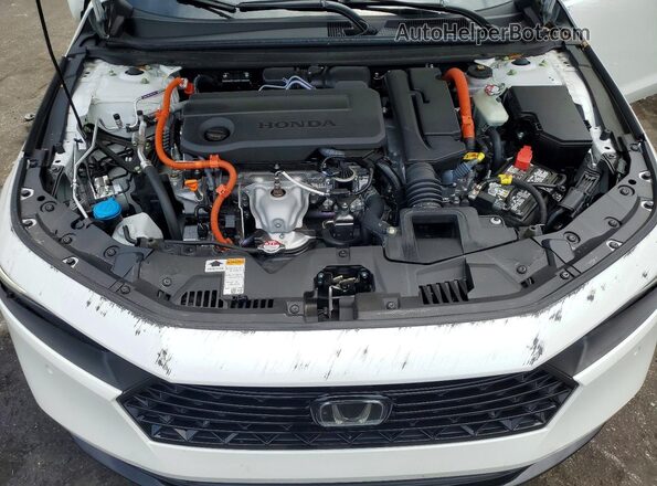 1HGCY2F85SA031015 2025 HONDA ACCORD White Rear interior view