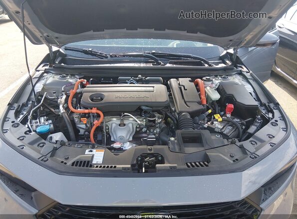 1HGCY2F85SA056996 2025 HONDA ACCORD Gray უკანა ხედი