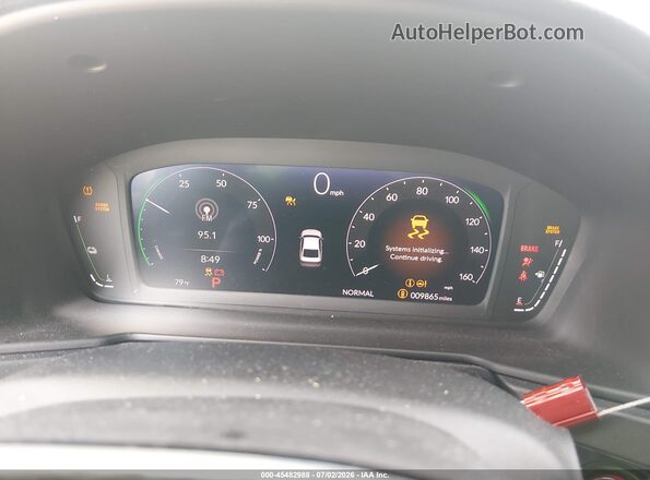 1HGCY2F85SA056996 2025 HONDA ACCORD Gray უკანა სავარძლების ხედი