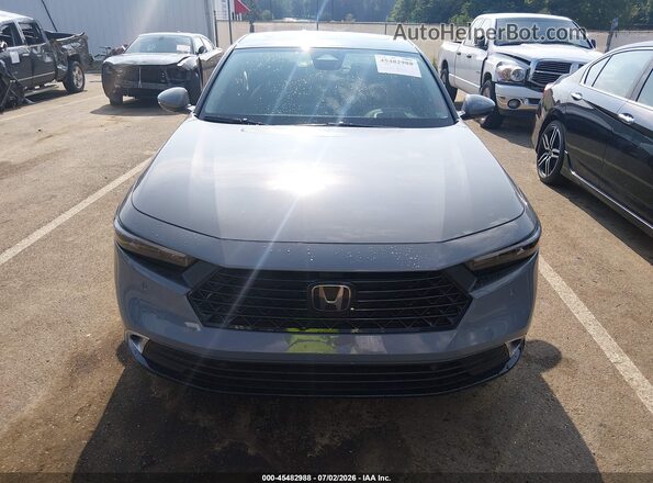 1HGCY2F85SA056996 2025 HONDA ACCORD Gray ხელსაწყოთა პანელის ხედი