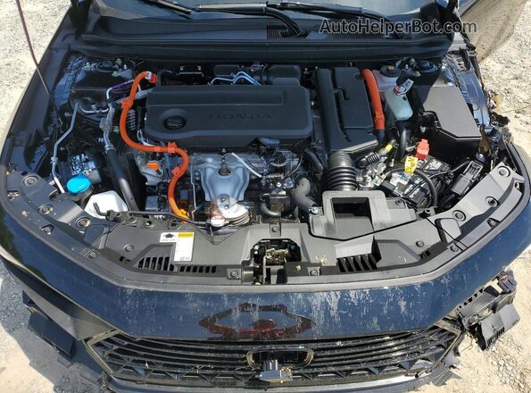 1HGCY2F85TA018119 2026 HONDA ACCORD Black უკანა სალონის ხედი