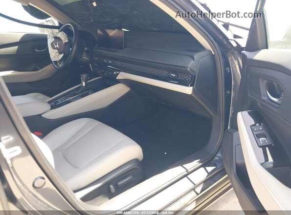 1HGCY2F86RA017649 2024 HONDA ACCORD Серый Вид салона спереди