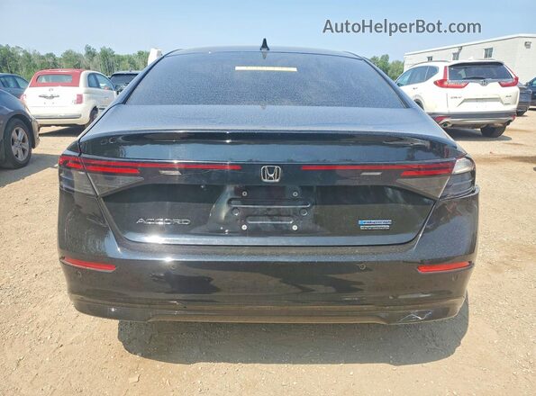 1HGCY2F86RA800258 2024 HONDA ACCORD Black Հետևի տեսք