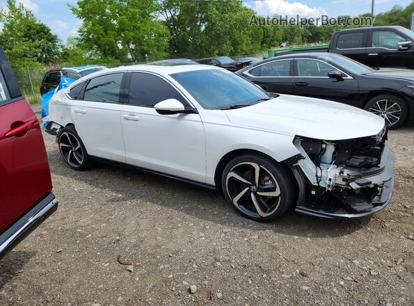 1HGCY2F86SA000825 2025 HONDA ACCORD White Передня права чверть