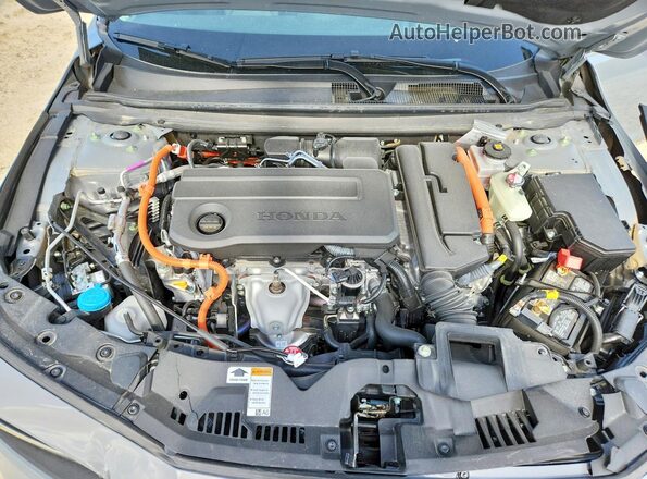1HGCY2F86SA083219 2025 HONDA ACCORD Gray Вид задньої частини салону