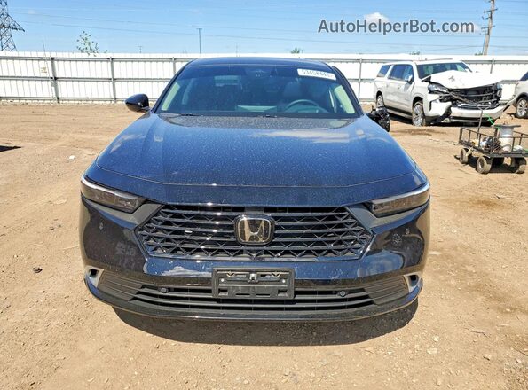 1HGCY2F86SA093037 2025 HONDA ACCORD Black Widok z przodu