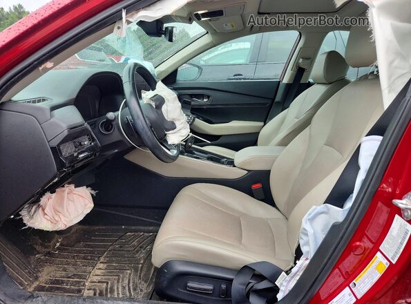 1HGCY2F87RA006403 2024 HONDA ACCORD Red წინა სალონის ხედი