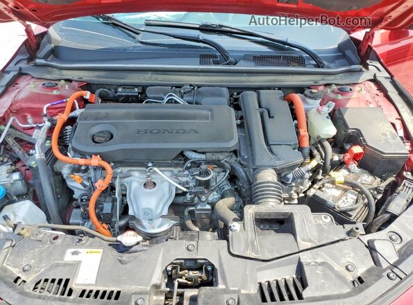 1HGCY2F87RA006403 2024 HONDA ACCORD Red უკანა სალონის ხედი