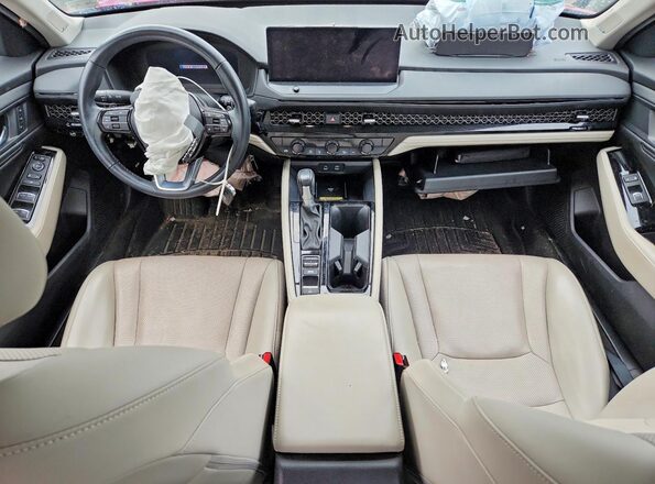 1HGCY2F87RA006403 2024 HONDA ACCORD Red წინა პანელის ხედი