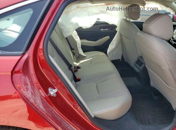 1HGCY2F87RA006403 2024 HONDA ACCORD Red უკანა სავარძლების ხედი