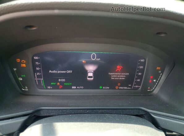 1HGCY2F87RA006403 2024 HONDA ACCORD Red ხელსაწყოთა პანელის ხედი