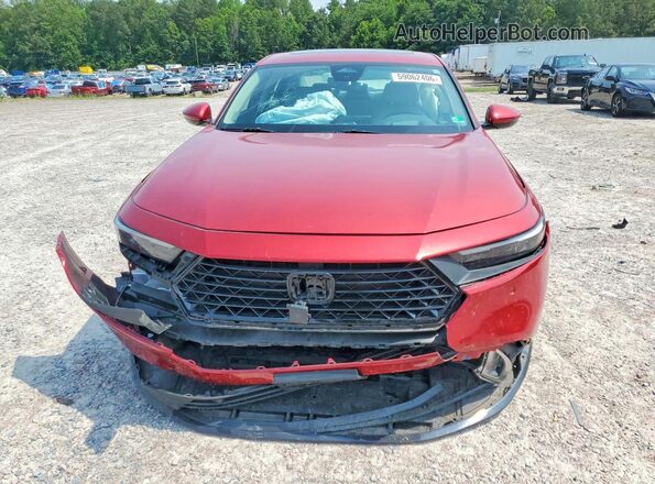 1HGCY2F87RA006403 2024 HONDA ACCORD Red წინა ხედი