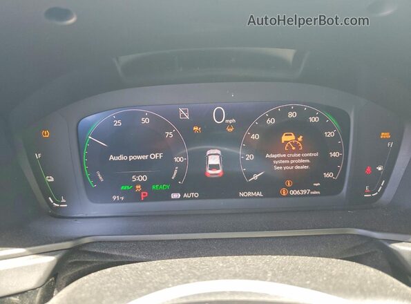 1HGCY2F87SA069667 2025 HONDA ACCORD White Vista del cuadro de instrumentos