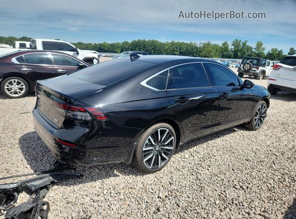 1HGCY2F87SA079874 2025 HONDA ACCORD Black უკანა მარჯვენა