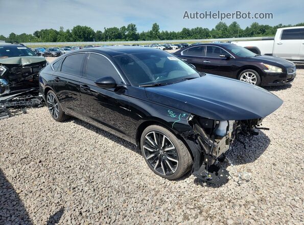 1HGCY2F87SA079874 2025 HONDA ACCORD Black წინა მარჯვენა