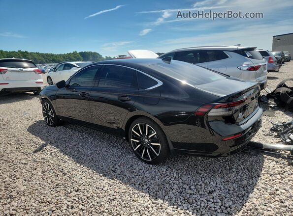 1HGCY2F87SA079874 2025 HONDA ACCORD Black უკანა მარცხენა