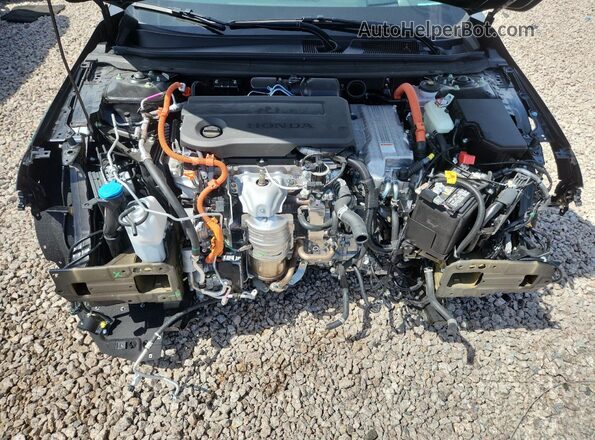 1HGCY2F87SA079874 2025 HONDA ACCORD Black უკანა სალონის ხედი