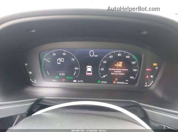 1HGCY2F88PA050004 2023 HONDA ACCORD Gray Հետևի նստատեղերի տեսք