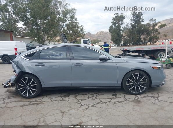 1HGCY2F88PA050004 2023 HONDA ACCORD Gray Սալոնի հետևի տեսք