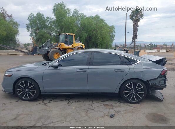 1HGCY2F88PA050004 2023 HONDA ACCORD Gray Սալոնի 360 աստիճան տեսք