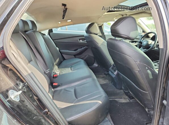 1HGCY2F88SA800011 2025 HONDA ACCORD Black Rear seats view