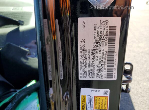 1HGCY2F89SA005498 2025 HONDA ACCORD Black Շարժիչի բաժամունքի տեսք