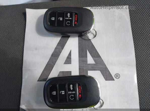 1HGCY2F89SA045161 2025 HONDA ACCORD Black Vista del salpicadero