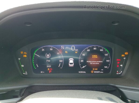 1HGCY2F89TA000285 2026 HONDA ACCORD Черный Вид щитка приборов