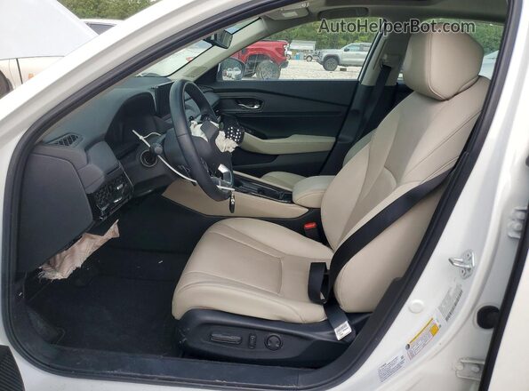 1HGCY2F8XPA035763 2023 HONDA ACCORD White Widok wnętrza z przodu