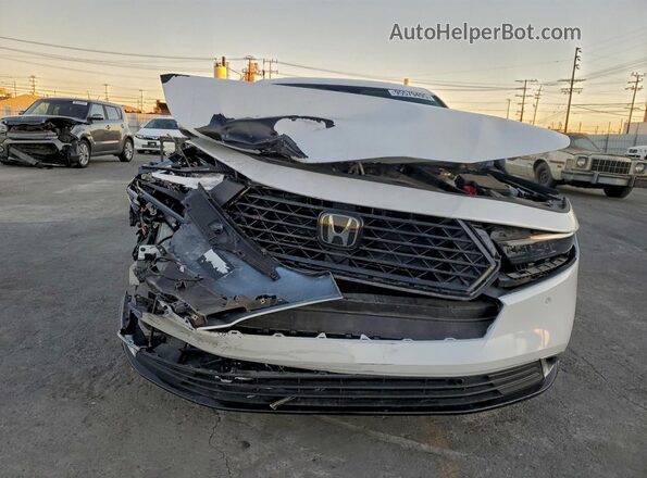 1HGCY2F8XRA084383 2024 HONDA ACCORD White წინა ხედი