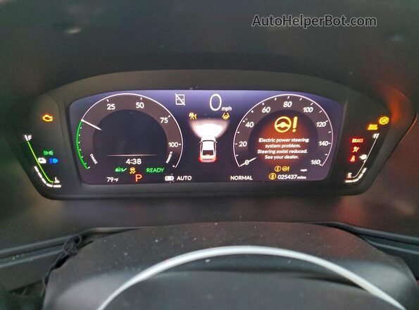 1HGCY2F8XRA084383 2024 HONDA ACCORD White ხელსაწყოთა პანელის ხედი