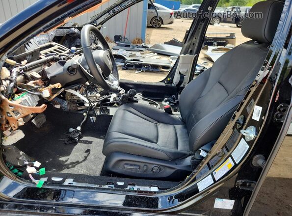 1HGCY2F8XSA010399 2025 HONDA ACCORD Black წინა სალონის ხედი